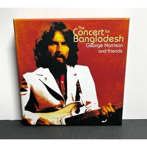 George Harrison Concert for Bangladesh 2 CD Box Set Live 1971 Apple Records